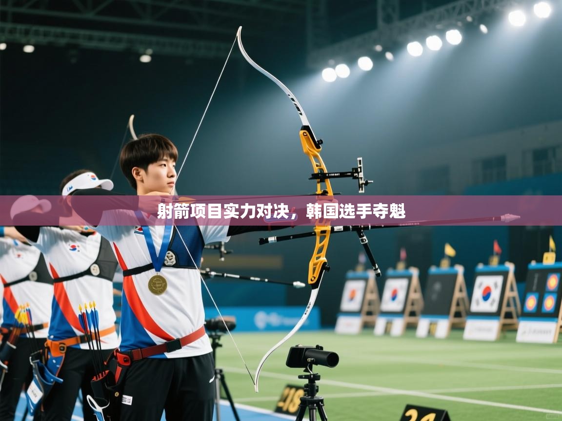 射箭项目实力对决，韩国选手夺魁